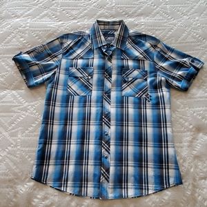 7 Diamonds Pearl Snap Shirt